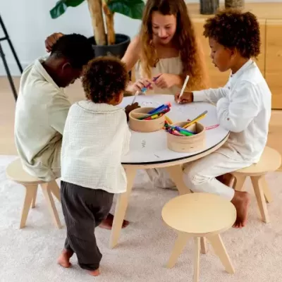 Conjunto 2 Bancos de Madeira