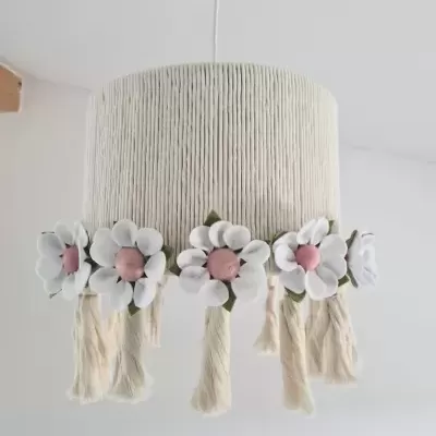 Candeeiro de Teto FLORES DE AMOR