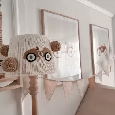 Conjunto Candeeiros CARROS Retrô – Teto & Mesa