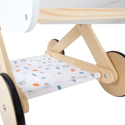 Carrinho de Bonecas BOTÃOZINHO 2 em 1 – Design Escandinavo