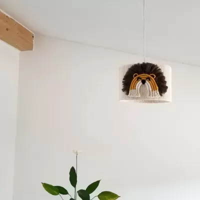 Candeeiro Suspenso LEÃO SAFARI