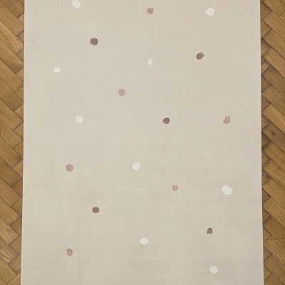 Tapete Grande PONTOS BEGE
