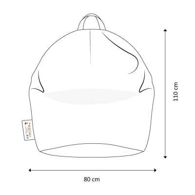 Pufe Bini Grande CROCODILO