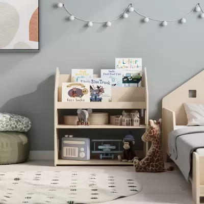 Estante Montessori Multiuso 2 em 1