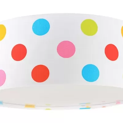 Candeeiro de Teto Bolinhas Coloridas MACIUS