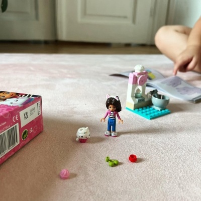 Tapete Grande de Brincar Nuvens Rosa PRIME