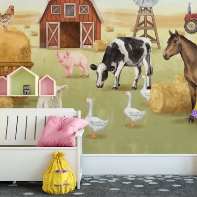 Papel de Parede ANIMAIS da QUINTA