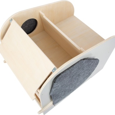 Caixa de Brinquedos ELEFANTE com Assento e Rodas