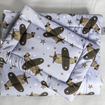 Conjunto Cama - Cobertor e Travesseiro Para Dormir