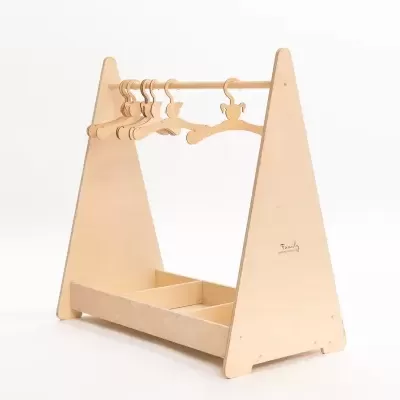 Guarda-Roupa Aberto MONTESSORI – Independência e Autonomia
