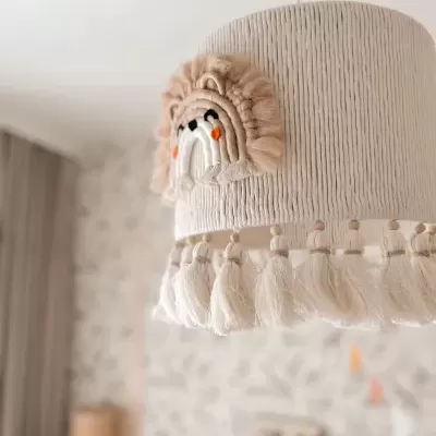 Abajur para Candeeiro REI LEÃO