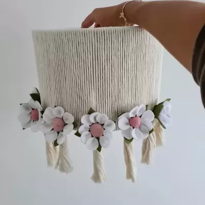 Candeeiro de Teto FLORES DE AMOR