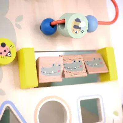 Andador de Madeira Educativo para Crianças