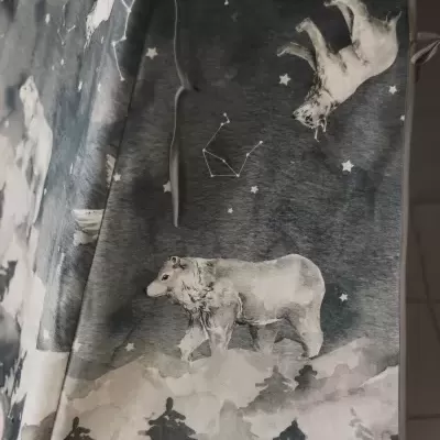 Conjunto Tipi CÉU NOTURNO – Tenda, Tapete e Almofada