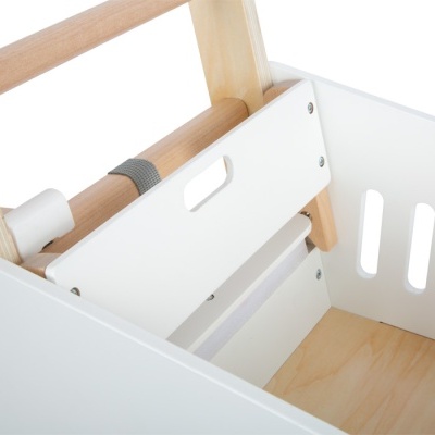 Carrinho de Compras de Madeira