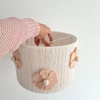 Candeeiro de Teto Boho FLOWERS NUDE