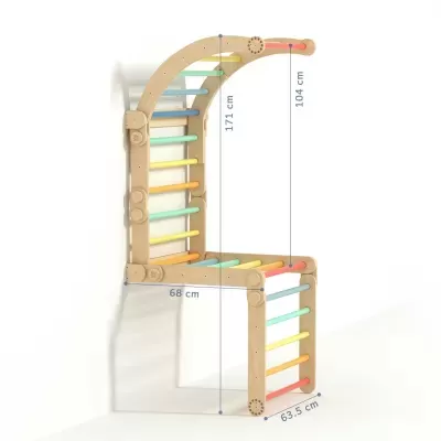 Conjunto de Escalada Inclinável Grande