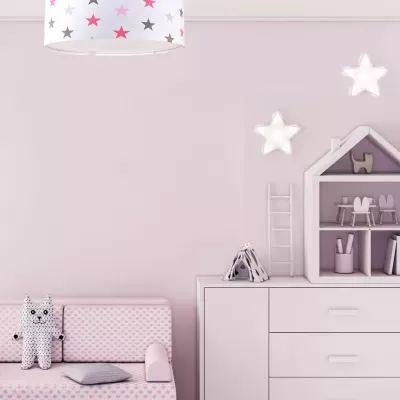 Candeeiro Plafon Estrelas CZARUS