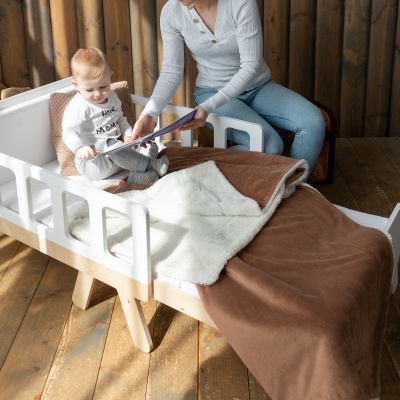 Cama Infantil MODULAR Montessori com Colchão