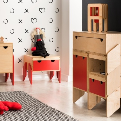 NINO 1 - Mesa de Cabeceira ou Assento Para os Pequenos