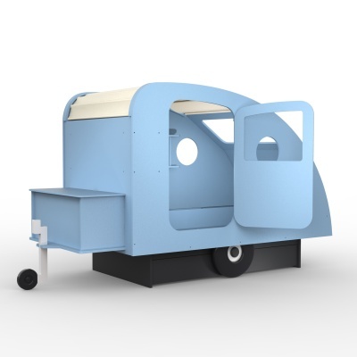 Cama Infantil CARAVANA