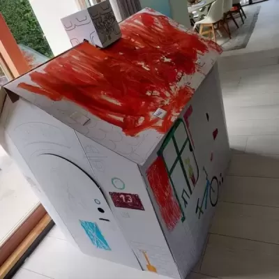 A Minha CASA Para Colorir