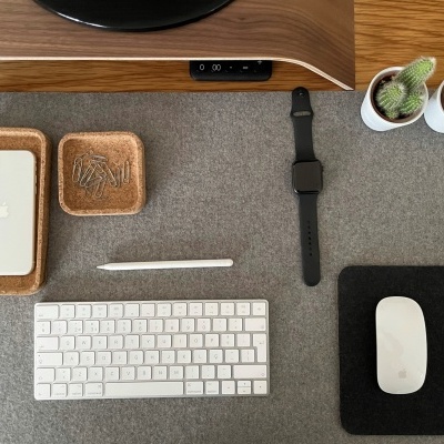 Tapete e Deskpad em Lã Borel