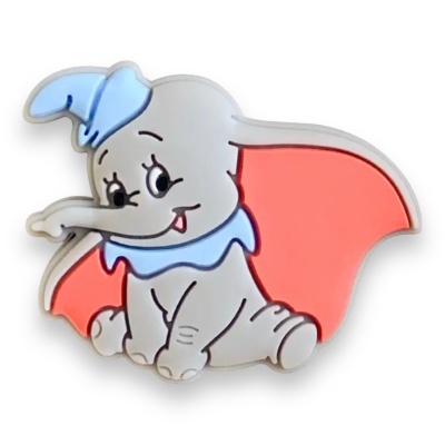 CONTA DE SILICONE DUMBO AZUL