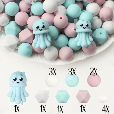 CONJUNTO SILICONE POLVO