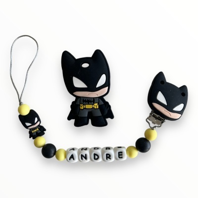 CONJUNTO SILICONE BATMAN