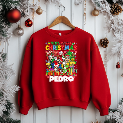 SWEATSHIRT NATAL SUPER MÁRIO
