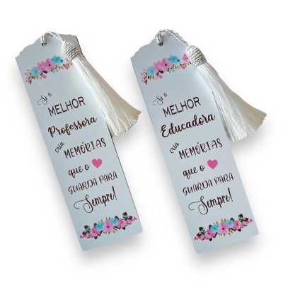 MARCADOR DE LIVRO MDF