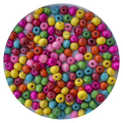 CONTAS MADEIRA COLORIDAS