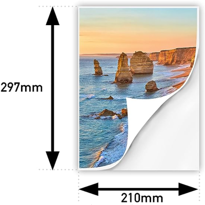 PAPEL FOTOGRÁFICO ADESIVO A4