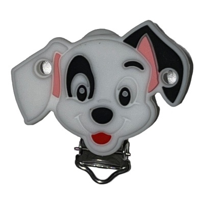 MOLA PRENDE CHUPETA SILICONE DÁLMATA