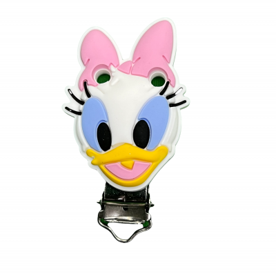 MOLA PRENDE CHUPETA SILICONE MARGARIDA