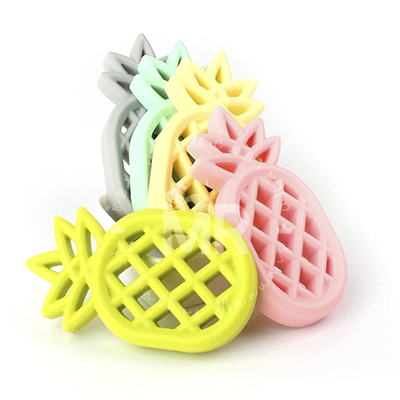 Conjunto de molas coloridas em forma de ananás