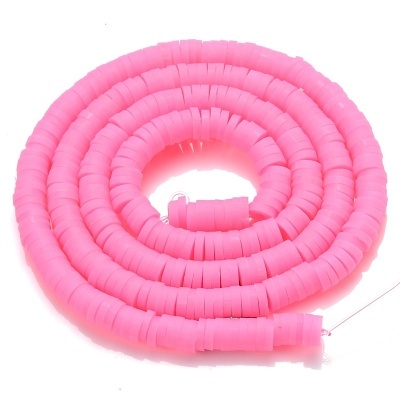 CONTAS DE ARGILA ROSA MÉDIO