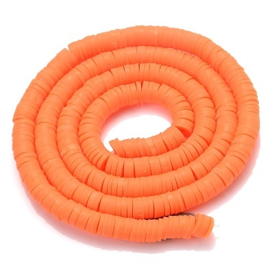 CONTAS DE ARGILA LARANJA