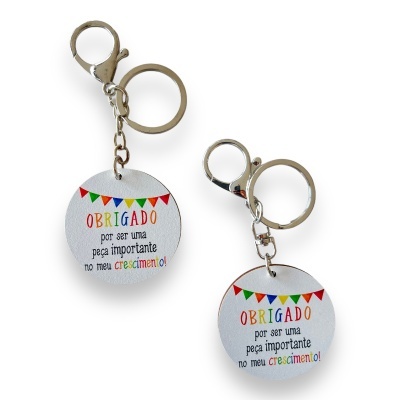 PORTA CHAVES OBRIGADO