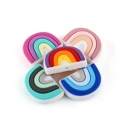 CONTA SILICONE ARCO IRIS