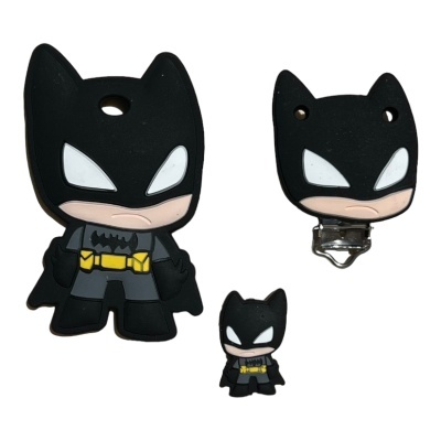 CONJUNTO SILICONE BATMAN