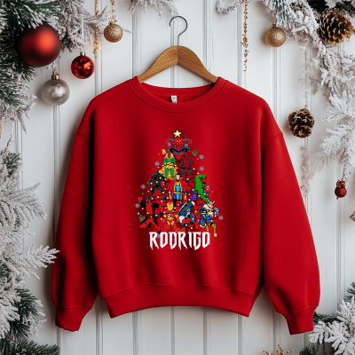 SWEATSHIRT NATAL SUPER HERÓIS