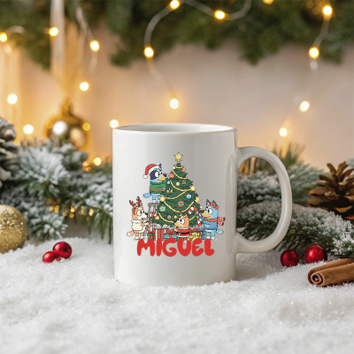 CANECA NATAL BLUEY