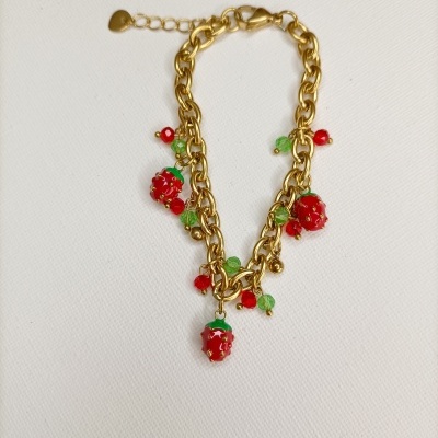 Pulseira Morangos