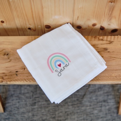 Fralda de Algodão Rainbow