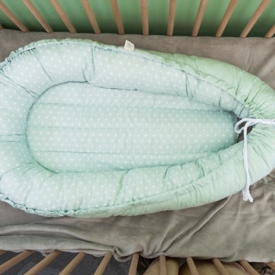 Ninho liso com padrão