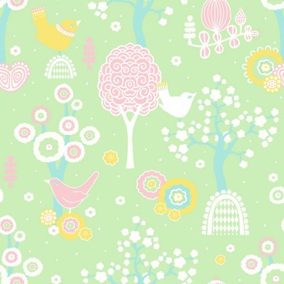 Papel de parede Cherry Valley - 5 cores disponíveis