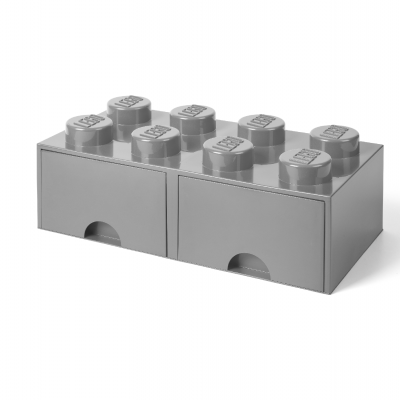 Caixa LEGO® Brick Drawer 8 Cinza