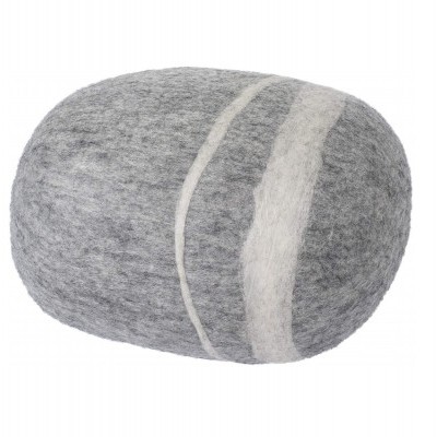 Puff pedra de feltro Carl
